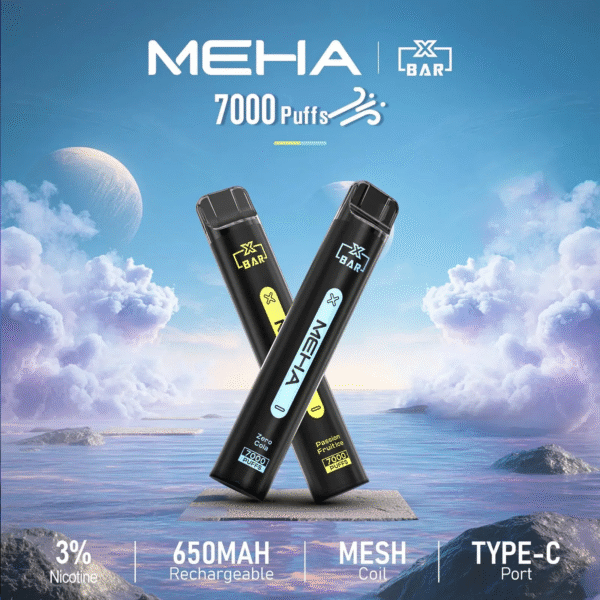 MEHA魅嗨拋棄式小黑條7000口